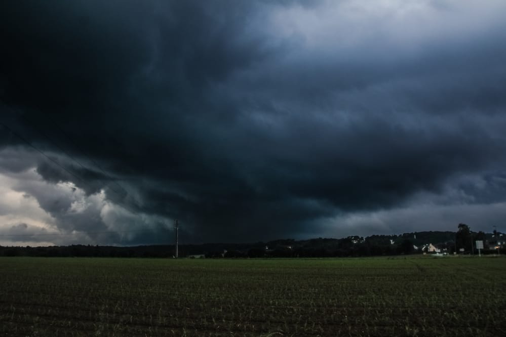 Journée orageuse en Bretagne le 28 mai