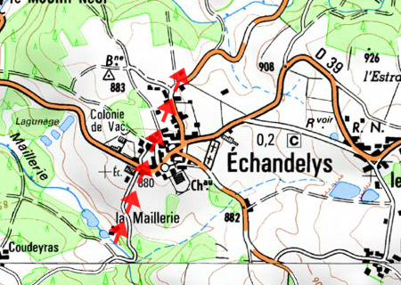 Tornade EF2 à Echandelys (Puy-de-Dôme) le 30 juillet 1982