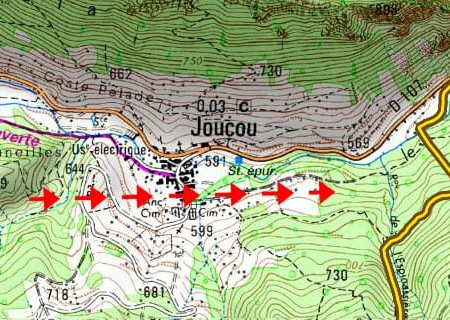 Tornade EF2 à Joucou (Aude) le 13 février 1979