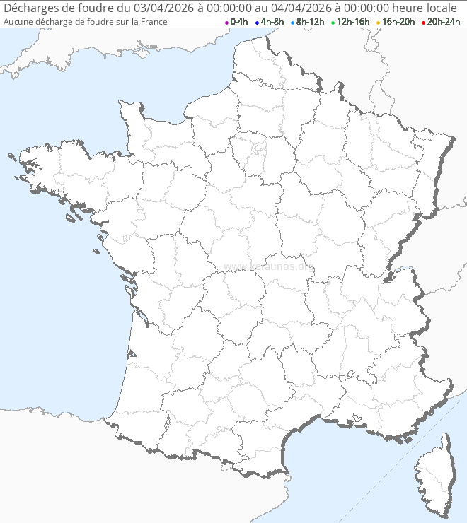 Cartes d'archive foudre