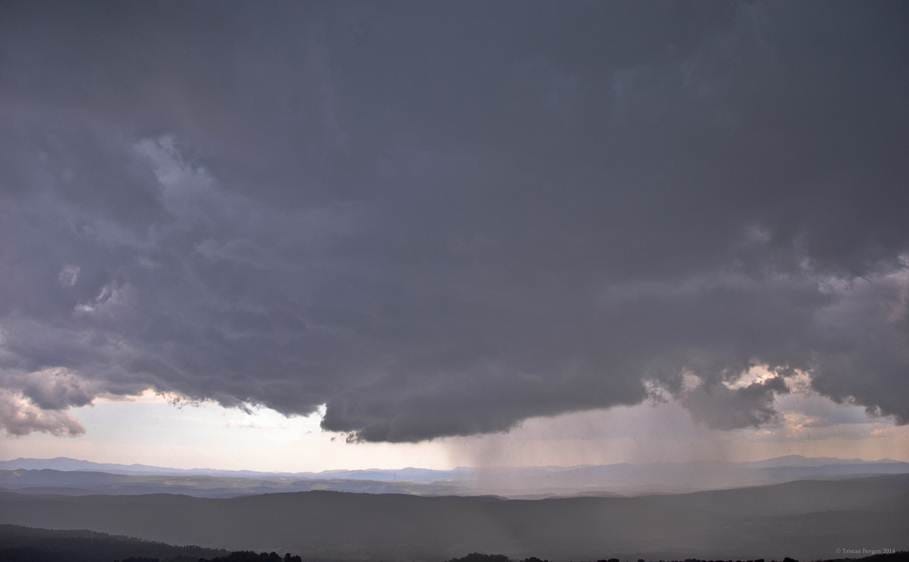 Orages dans le Var le 30 mai 2014. (c) Tristan BERGEN