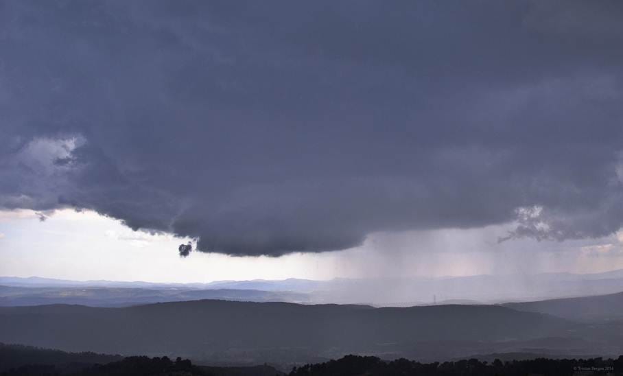 Orages dans le Var le 30 mai 2014. (c) Tristan BERGEN