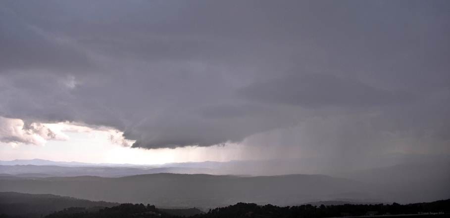 Orages dans le Var le 30 mai 2014. (c) Tristan BERGEN