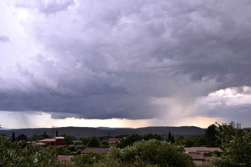 Orages dans le Var le 30 mai 2014. (c) Tristan BERGEN