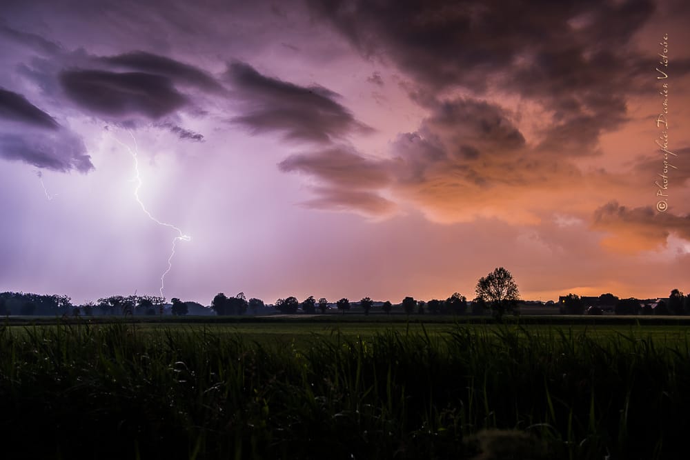 Reportage Photo Orages Des Et Juin En Ille Et Vilaine Par Damien Victoire Keraunos