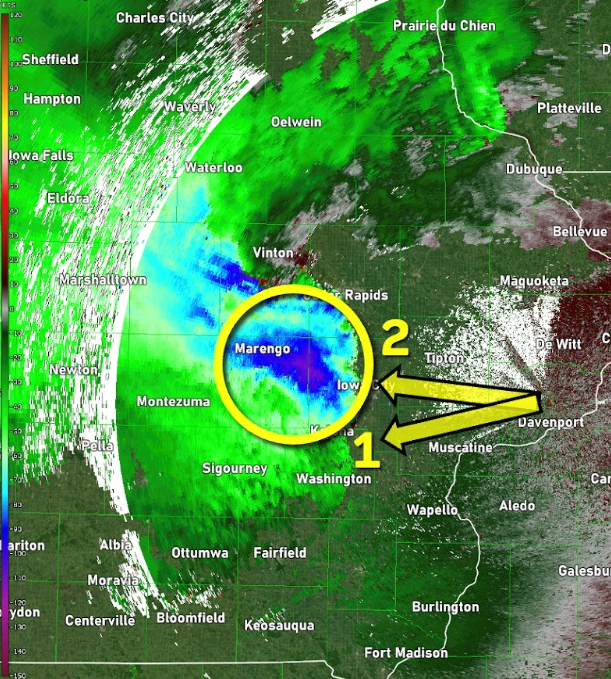 Nouveau : ajout des radars Doppler sur la carte temps réel