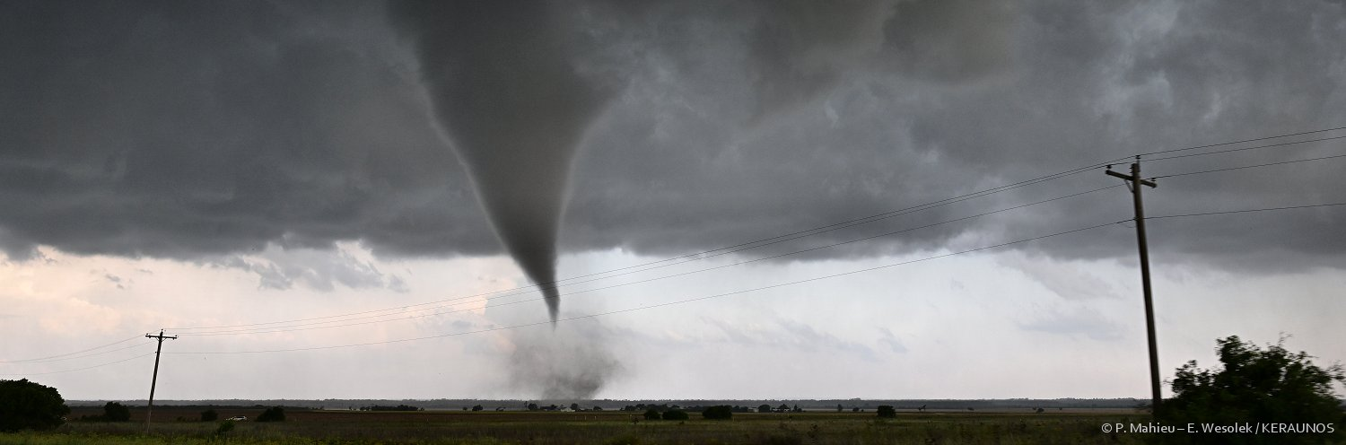 Analyse d'une tornade EF3 survenue dans le Texas le 2 mai