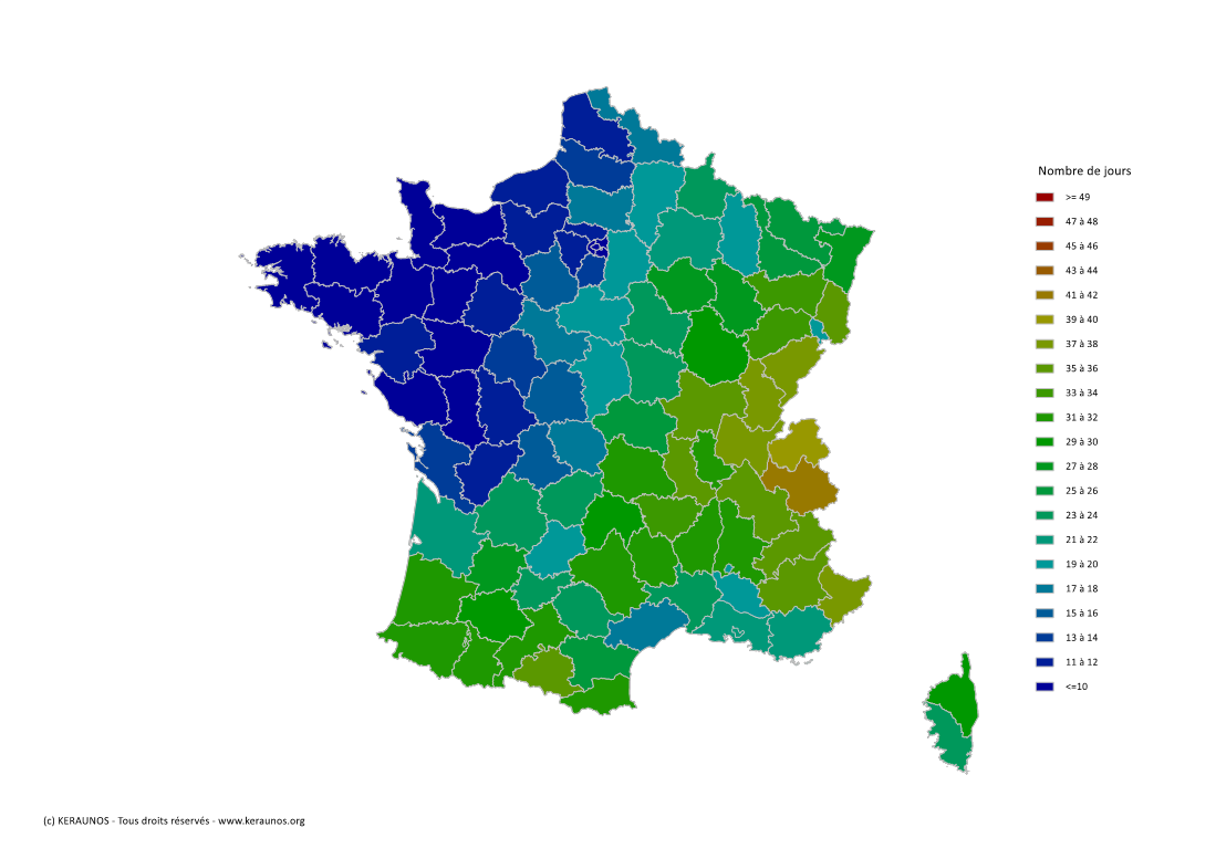 Eté 2024 : une activité contrastée, très faible dans l'ouest