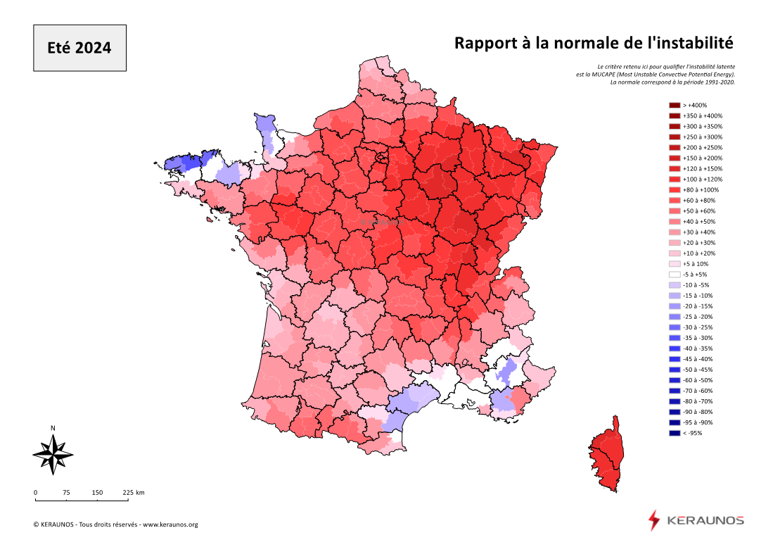 Eté 2024 : une activité contrastée, très faible dans l'ouest