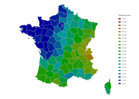 Eté 2024 : une activité contrastée, très faible dans l'ouest