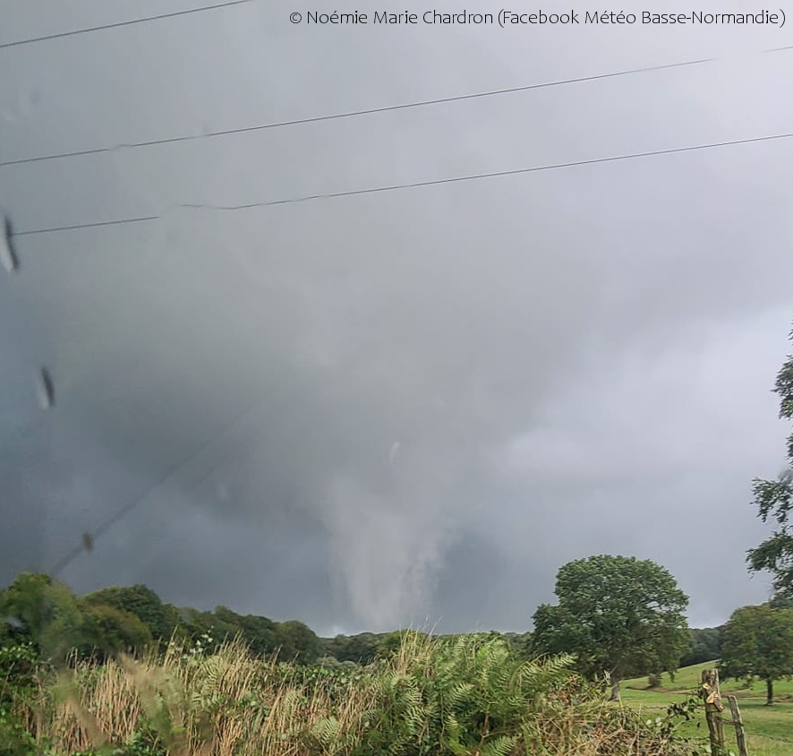 Tornade dans l'Orne le samedi 7 septembre