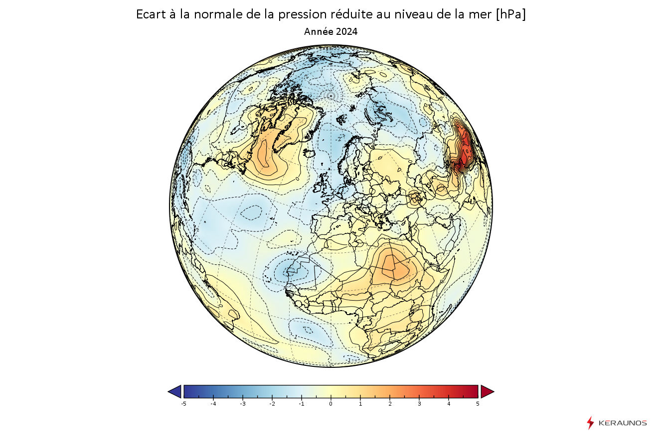  Les orages en France en 2024 : bilan national d'une année modérément orageuse