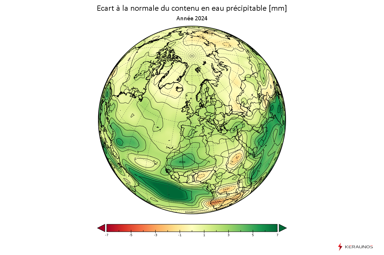  Les orages en France en 2024 : bilan national d'une année modérément orageuse