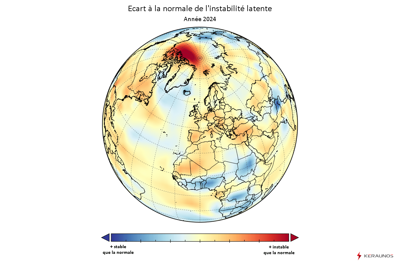  Les orages en France en 2024 : bilan national d'une année modérément orageuse