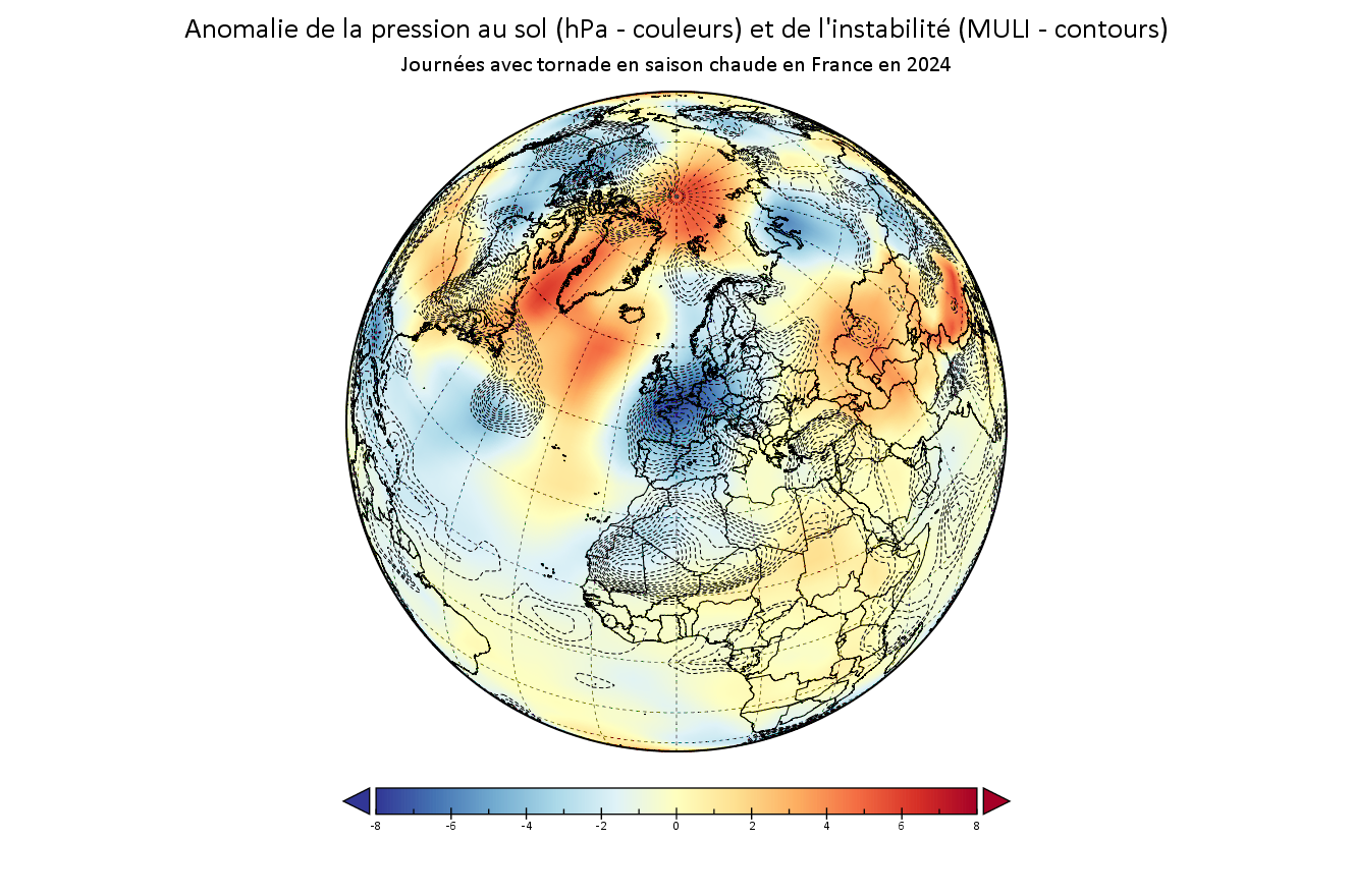 Les tornades en France en 2024 : bilan national