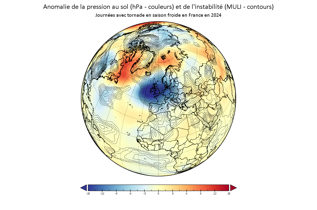 Les tornades en France en 2024 : bilan national