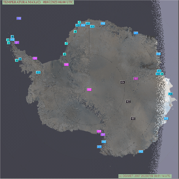 <p>Les températures au pôle sud ont dépassé la normale de plus de 25°C au cœur de l'hiver austral. Avec -31.9°C de maxi, la station d'Amundsen-Scott bat son record mensuel de douceur (ancien record de -33.7°C).</p>