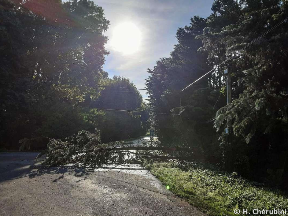 Tornade EF1 à Saint-Rémy-de-Provence (Bouches-du-Rhône) le 7 septembre 2022