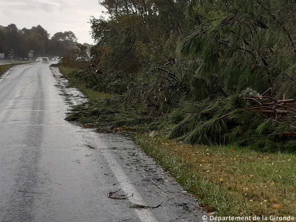 Tornade EF1 à Vendays-Montalivet (Gironde) le 2 novembre 2023