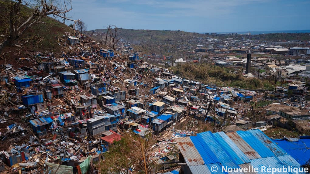 Cyclone Chido à Mayotte le 14 décembre 2024