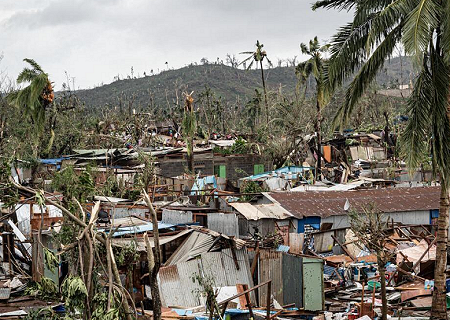 Cyclone Chido à Mayotte le 14 décembre 2024