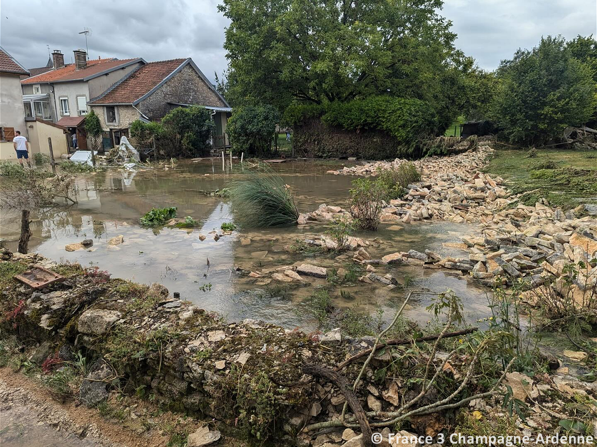 Pluies orageuses et crue éclair en Haute-Marne les 20 et 21 juillet 2024