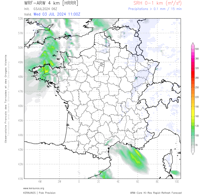 Tornade EF1 à Brumath (Bas-Rhin) le 3 juillet 2024