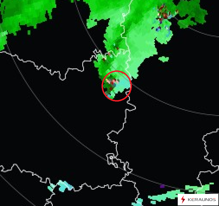 Tornade EF2 à Carlepont (Oise) le 18 juin 2024