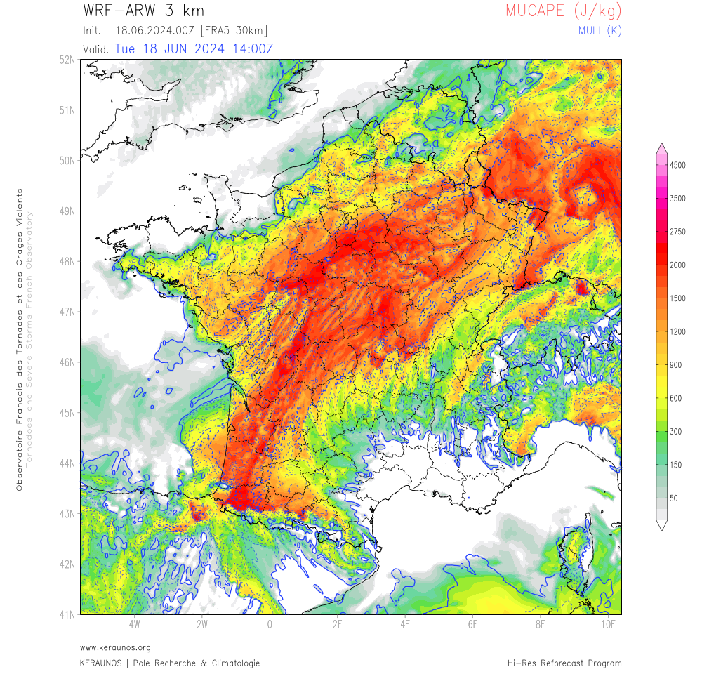 Tornade EF2 à Carlepont (Oise) le 18 juin 2024