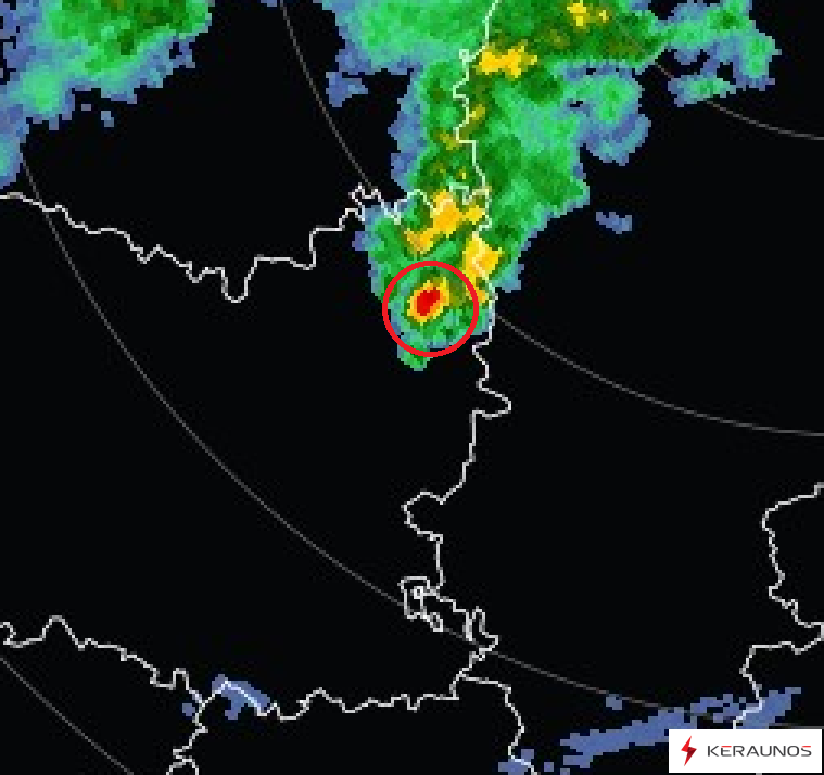 Tornade EF2 à Carlepont (Oise) le 18 juin 2024