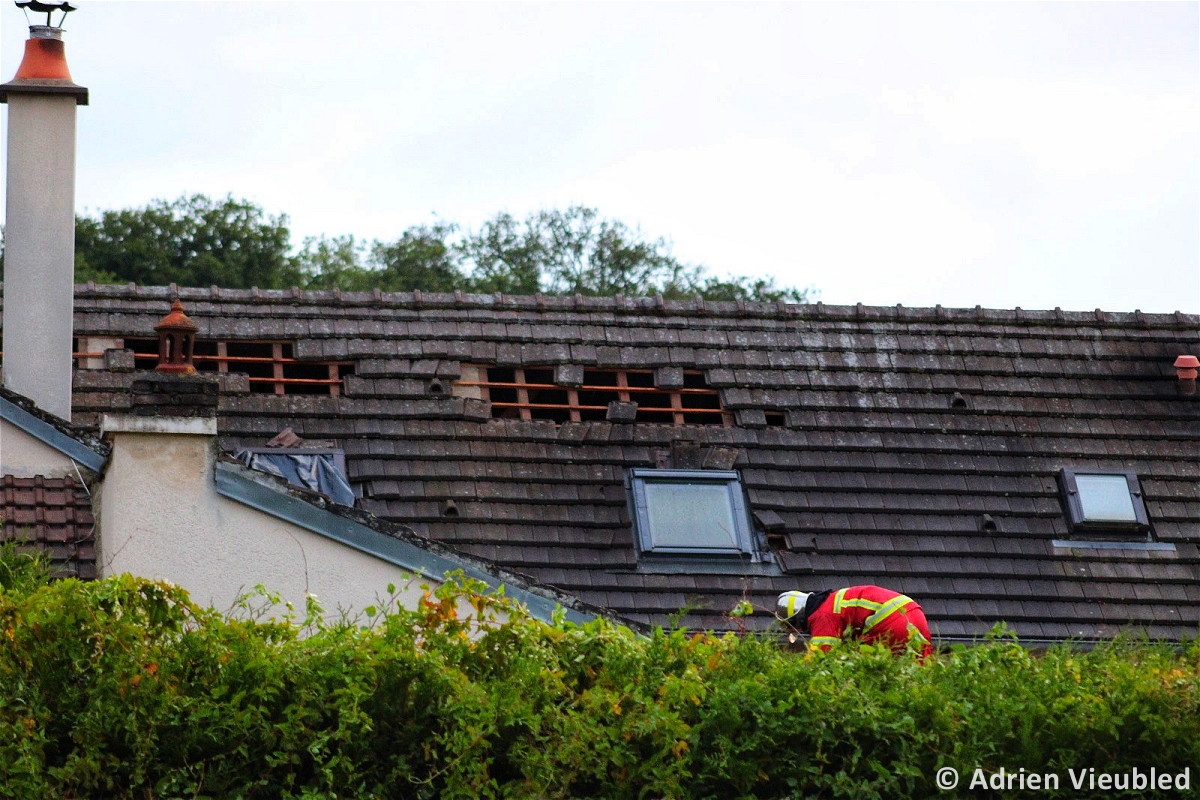 Tornade EF2 à Carlepont (Oise) le 18 juin 2024