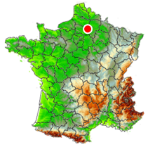 Dossier tornade Keraunos - Localisation de la tornade