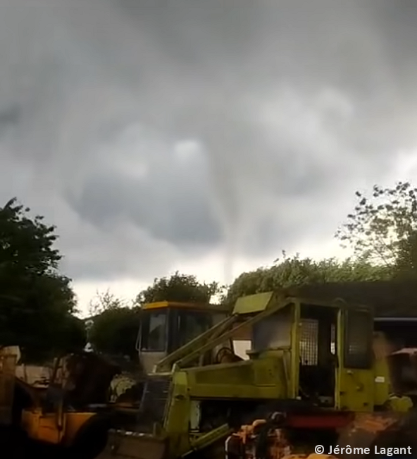 Tornade EF2 à Carlepont (Oise) le 18 juin 2024