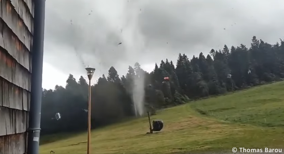 Tornade EF1 à Chalmazel-Jeansagnière (Loire) le 19 juin 2024