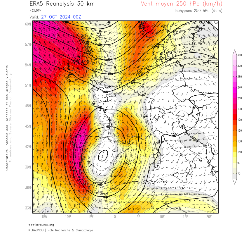 Tornade EF1 à Frontignan (Hérault) le 27 octobre 2024