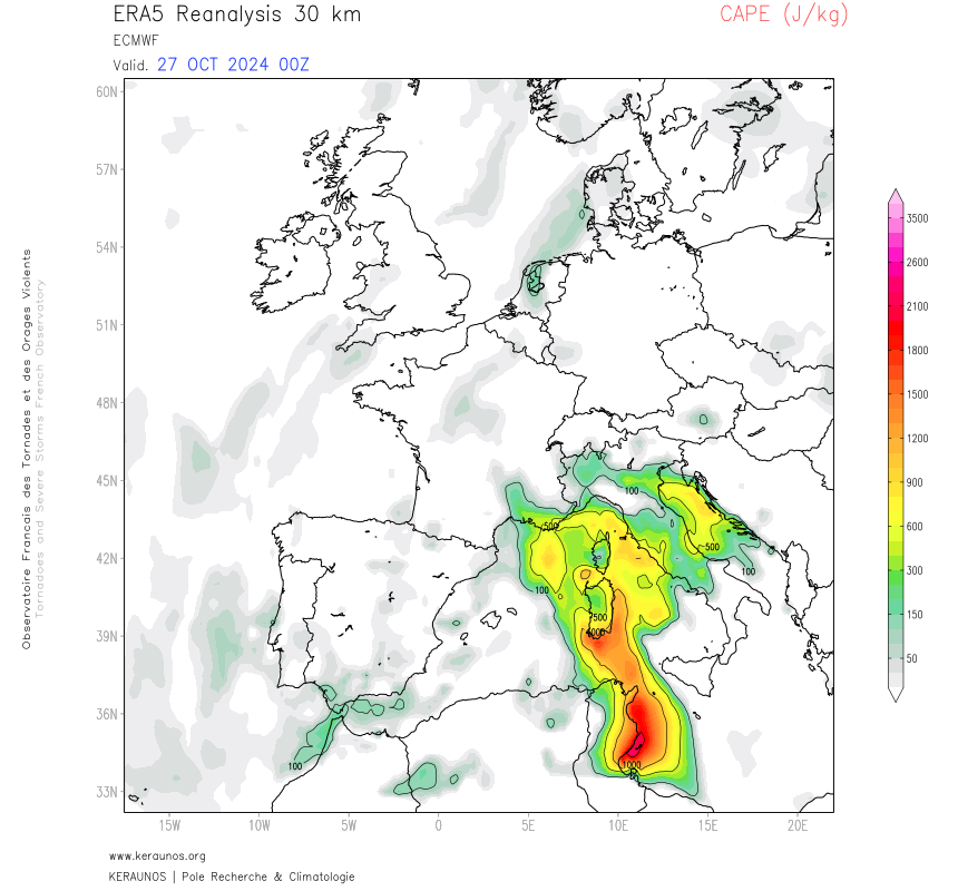 Tornade EF1 à Frontignan (Hérault) le 27 octobre 2024