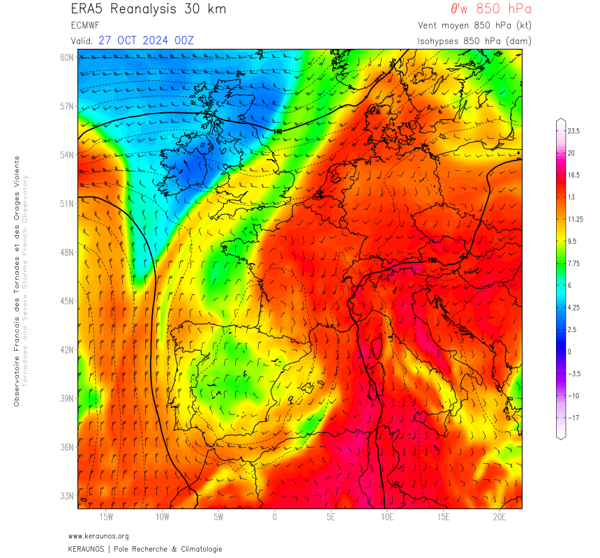 Tornade EF1 à Frontignan (Hérault) le 27 octobre 2024