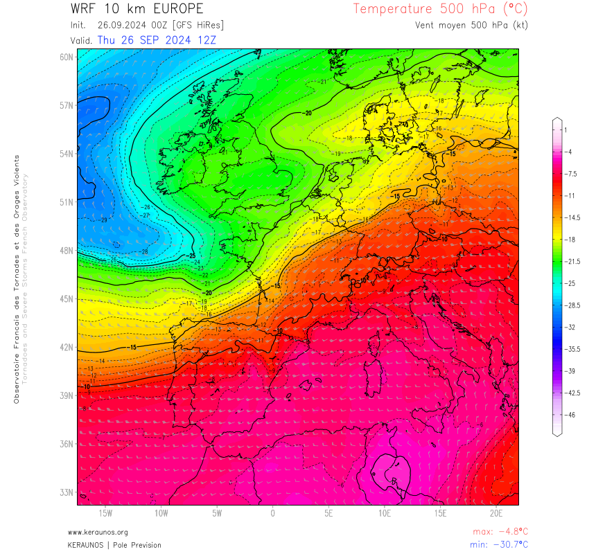 Tornade EF1 à Losne (Côte-d'Or) le 26 septembre 2024