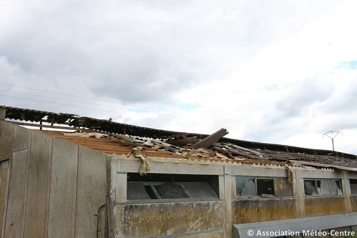 Tornade EF1 à Mazières-de-Touraine (Indre-et-Loire) le 27 avril 2024