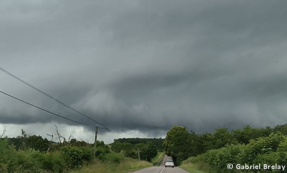 Tornade EF0 à Montigny-Montfort (Côte-d'Or) le 20 juin 2024