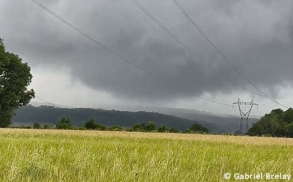 Tornade EF0 à Montigny-Montfort (Côte-d'Or) le 20 juin 2024