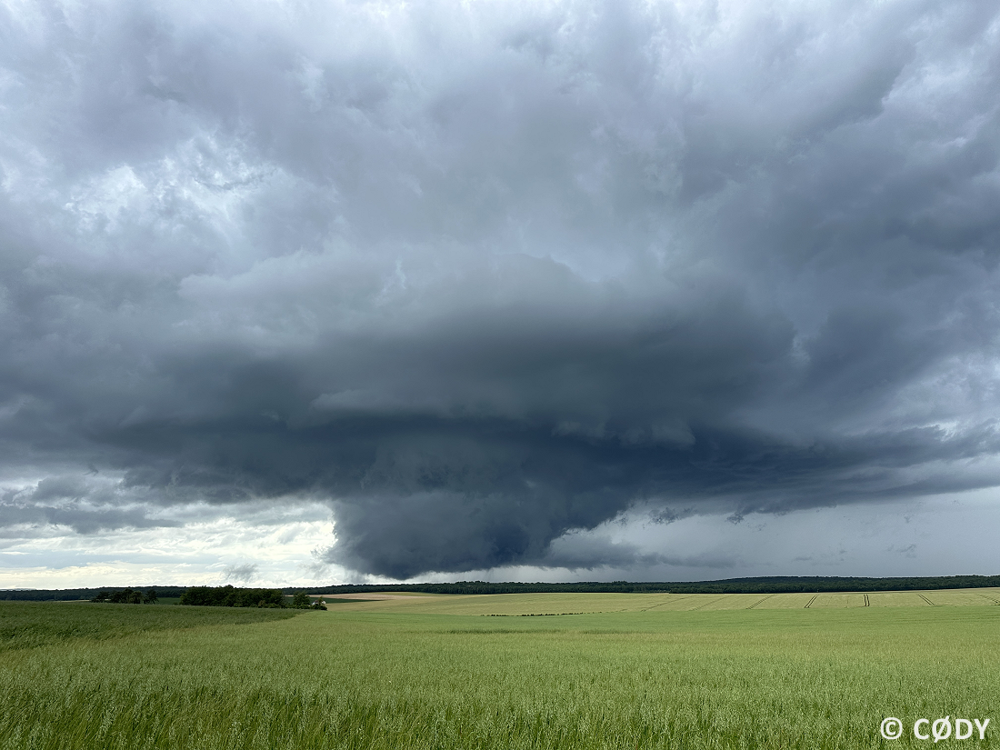 Tornade EF0 à Touillon (Côte-d'Or) le 20 juin 2024