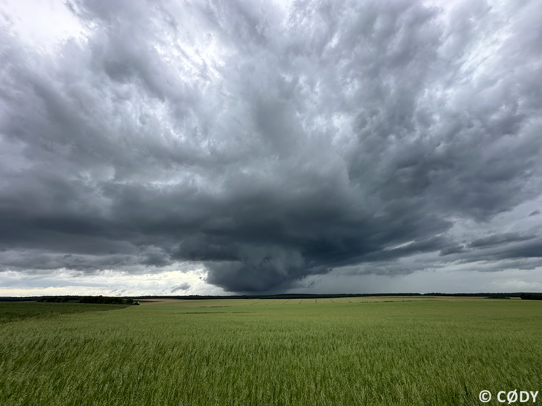 Tornade EF0 à Touillon (Côte-d'Or) le 20 juin 2024