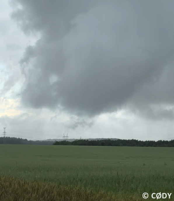 Tornade EF0 à Touillon (Côte-d'Or) le 20 juin 2024