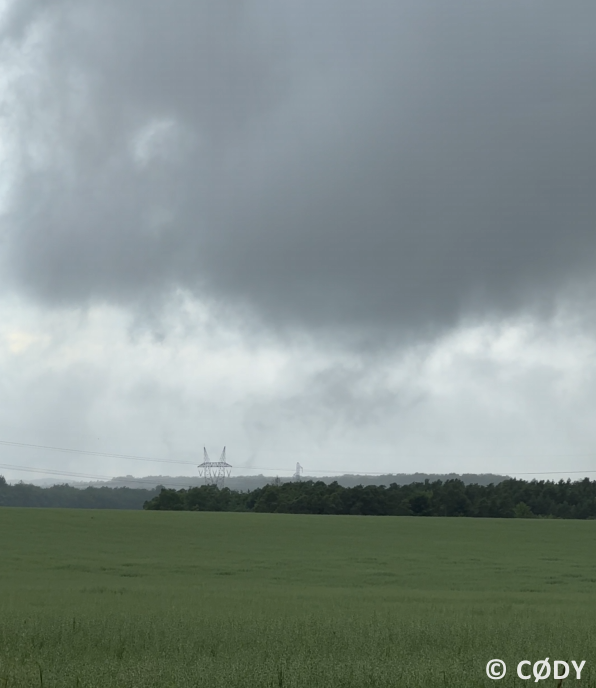 Tornade EF0 à Touillon (Côte-d'Or) le 20 juin 2024