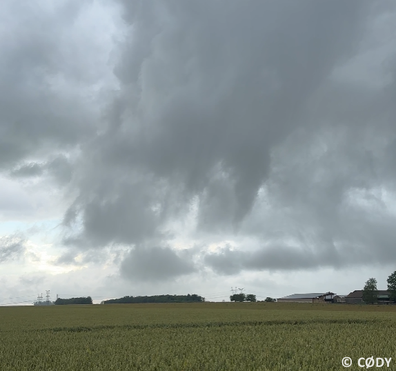 Tornade EF0 à Touillon (Côte-d'Or) le 20 juin 2024