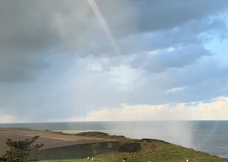 Tornade EF0 à Quiberville-sur-Mer (Seine-Maritime) le 20 novembre 2024