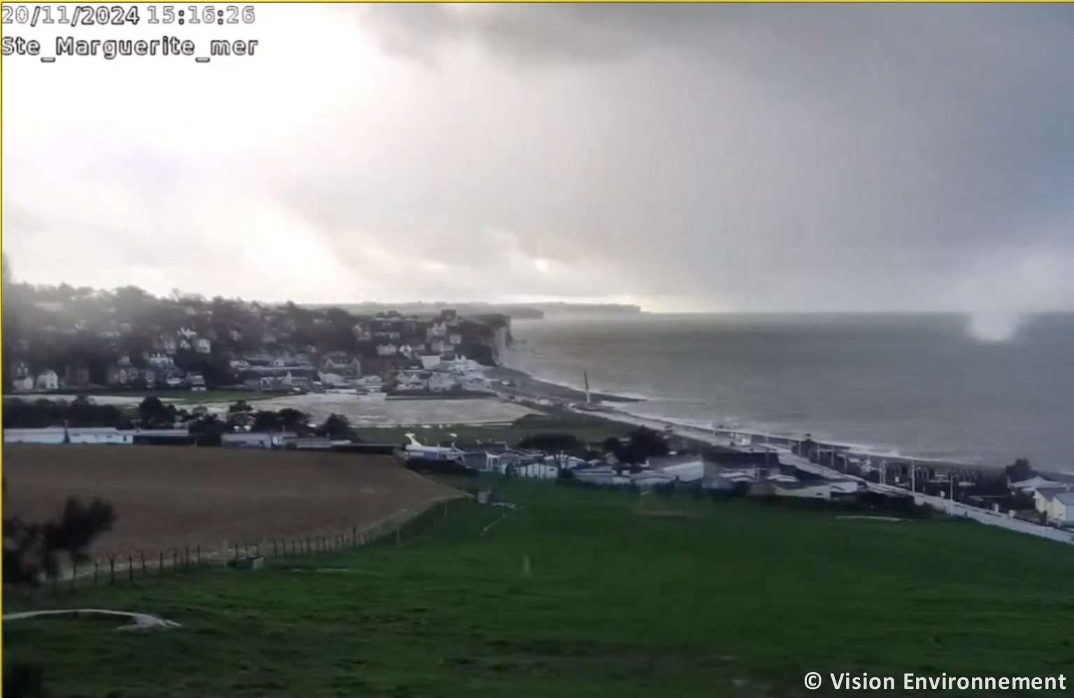 Tornade EF0 à Quiberville-sur-Mer (Seine-Maritime) le 20 novembre 2024