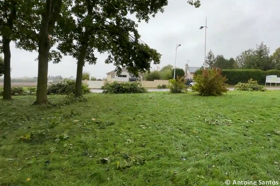 Tornade EF1 à Rots (Calvados) le 8 octobre 2024