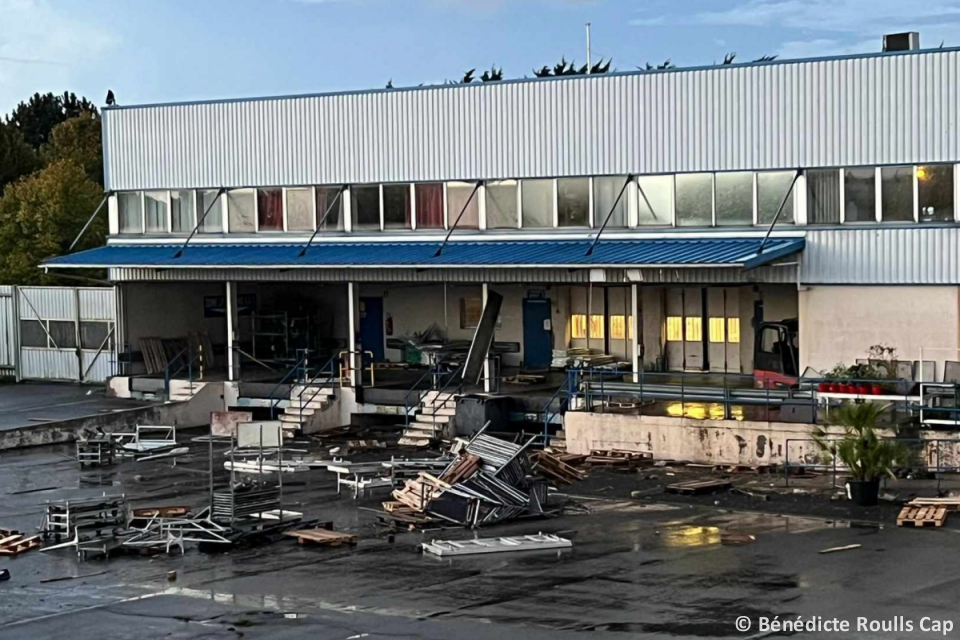 Tornade EF1 à Rots (Calvados) le 8 octobre 2024